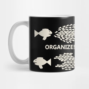 Organize Fish (White) Mug